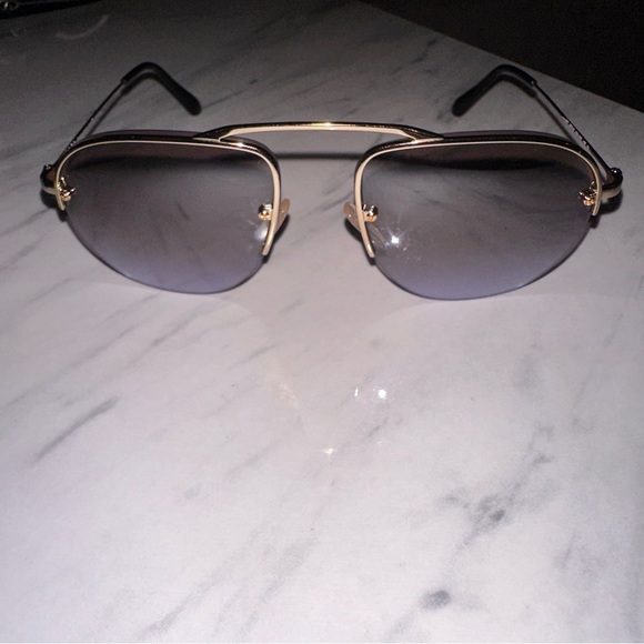 Prada Teddy PR58OS Aviator sunglasses - Picture 6 of 9